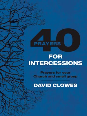 cover image of 40 Prayers for Intercessions
